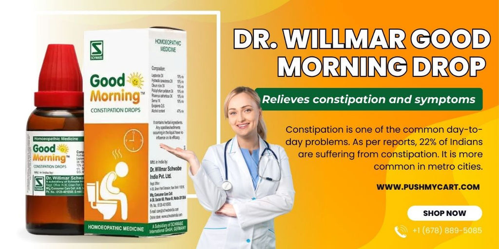 Dr. Willmar Good Morning Drop Relieve Constipation and Symptoms